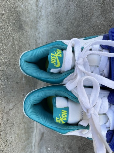 Nike Just Don Nike Air Jordan Legacy 312 Low Kids 4.5 Neon Shoes Gym Basketball - Picture 8 of 11