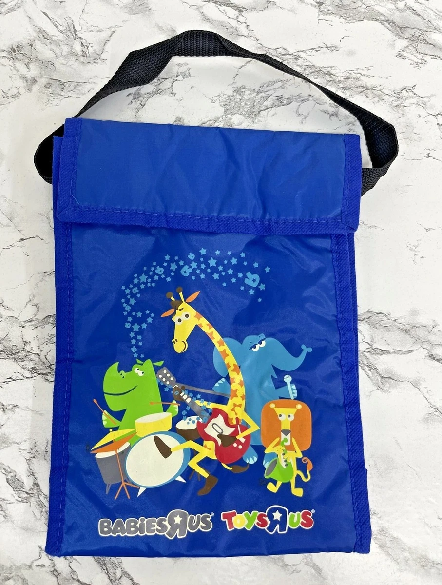 Toys R Us Babies R Blue Reusable Lunch Bag With Handle Geoffrey The Giraffe Blue