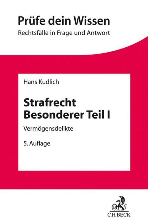 Thumbnail - Strafrecht Besonderer Teil I | Hans Kudlich | Vermögensdelikte |