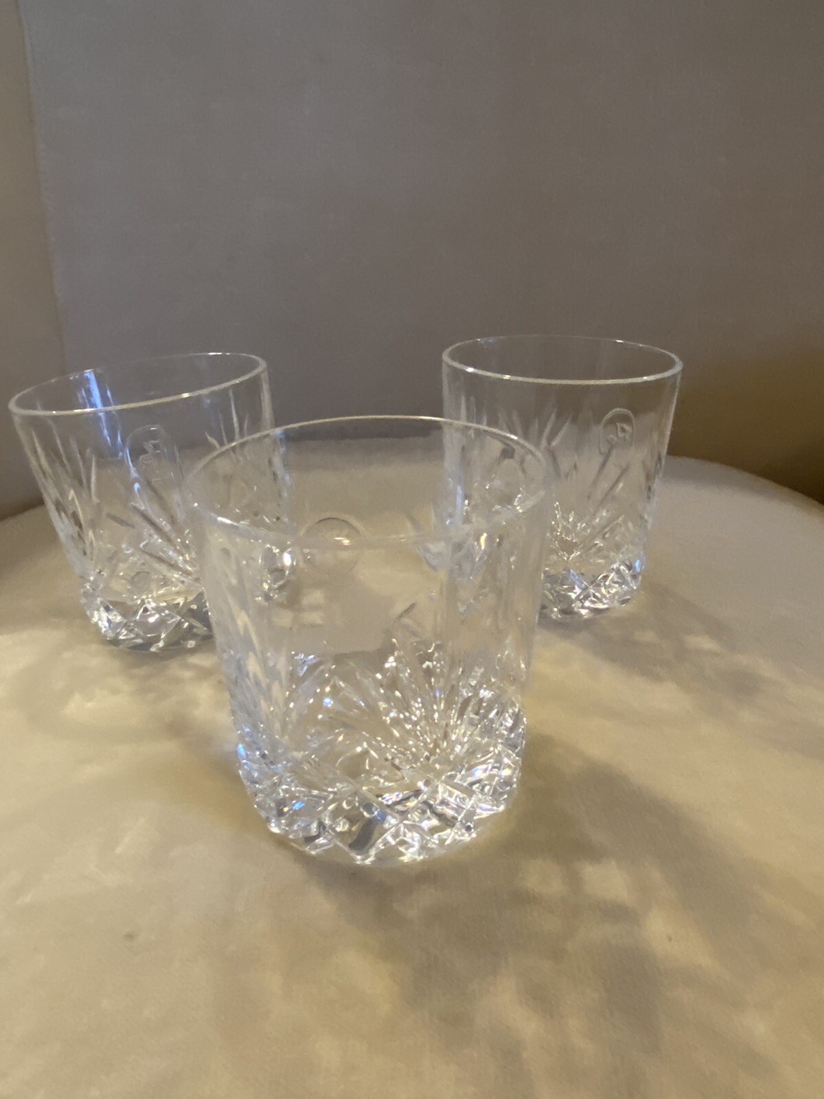3 Woodford Reserve WR Bourbon Glencairn Crystal Glasses-image