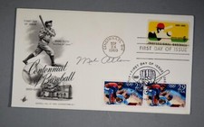 Mel Allen First Day Cover 1969 Centennial of Baseball Auto Signed - B&E Hologram