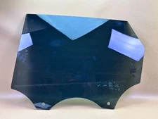 2017-2023 JAGUAR F-PACE  REAR LEFT (DRIVER SIDE) DOOR WINDOW GLASS TINTED OEM