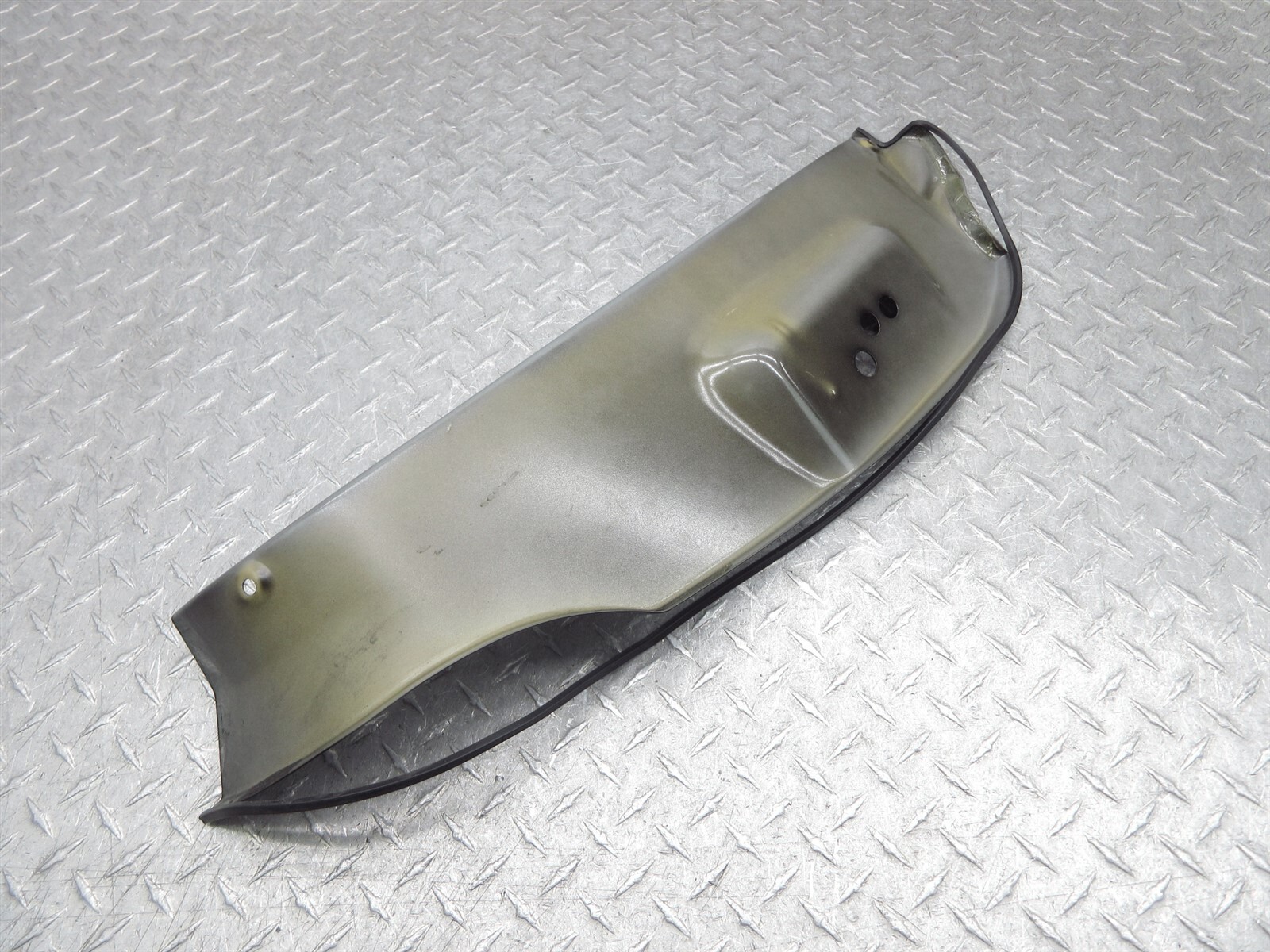 2008 Ferrari F430 Spider RH Right Side Inner Door Striker Strip Cover Panel Trim