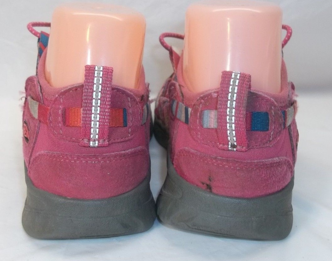 Keen Scarpe Bambini Passeggiate Atletiche US 3 Rosa Multicolore Impermeabili Slip on 376