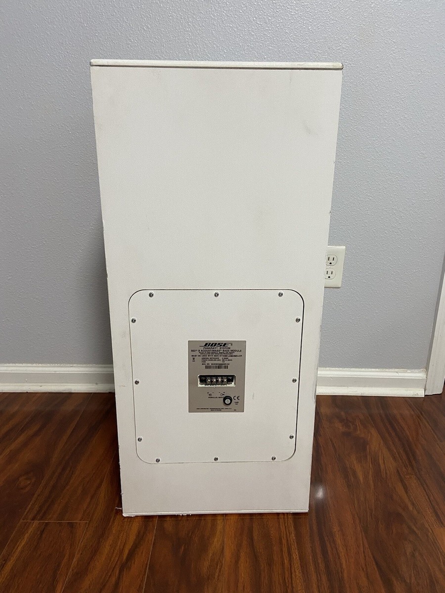 1 Bose Panaray 502 B Acoustimass Bass Module (White) | eBay