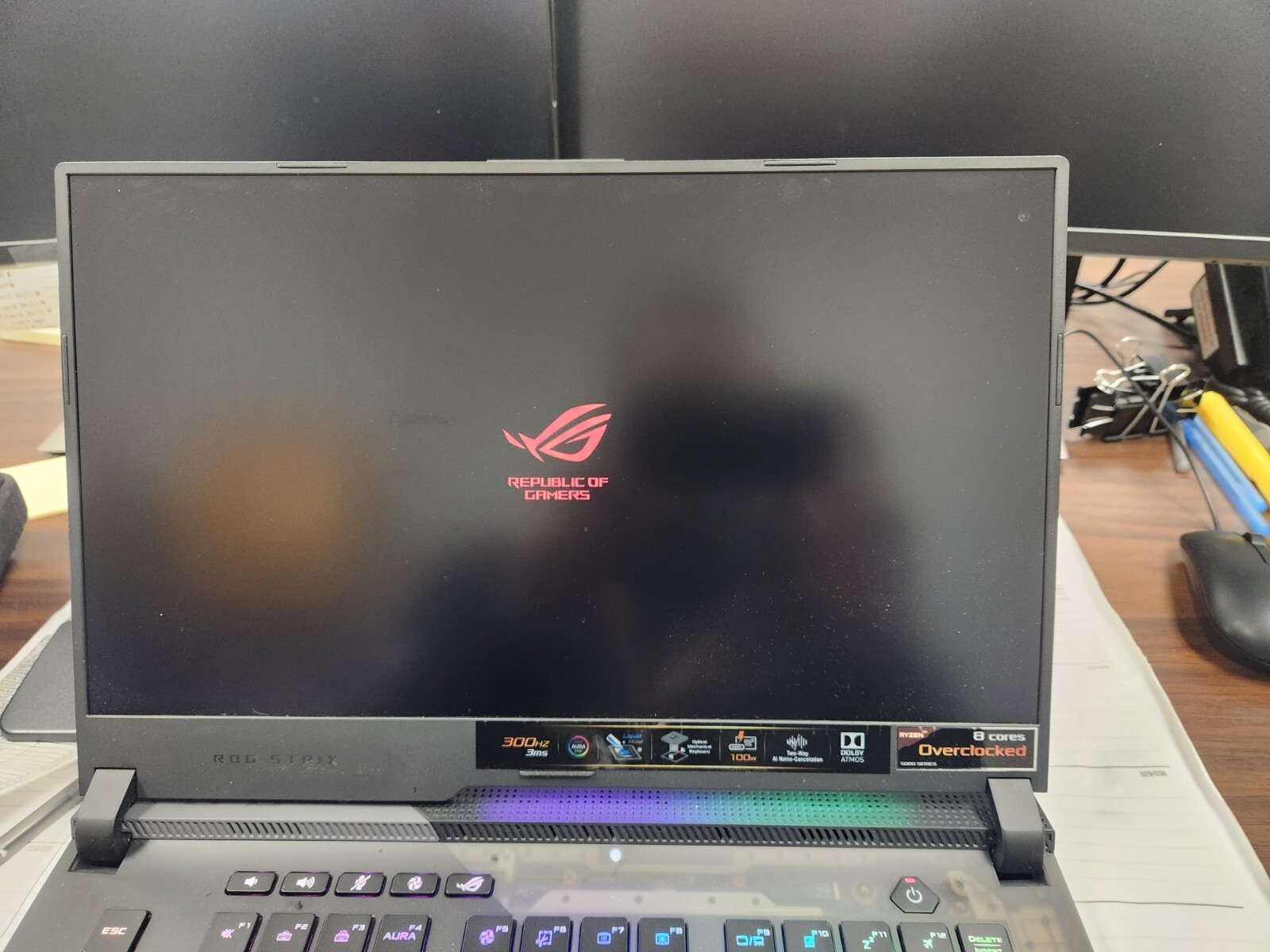 ASUS ROG Strix Scar 15  Gaming Laptop, 15.6 inch 300Hz NVIDIA Geforce RTX 3080