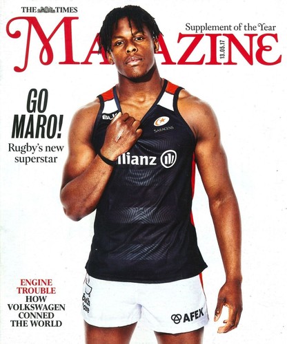 Magazine Times : Maro Itoje, Adele, Bassem Youssef, Nadiya Hussain, 13. ...