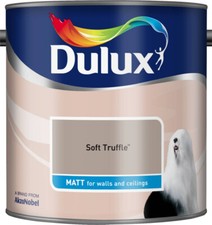 Dulux Matt Paint Smooth Creamy Emulsion - 2.5L - All Colours - Free Postage