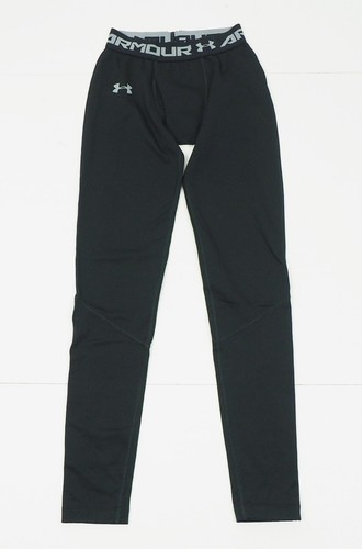 Under Armour Leggings Pants Mens Small Black ColdGear Infrared Fitted Training