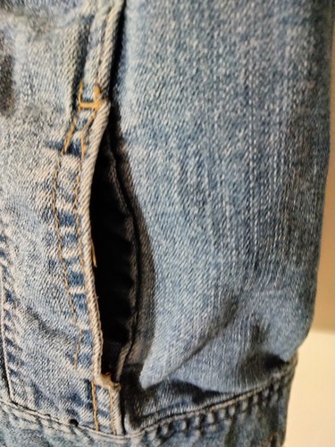 Route 66 Original Clothing Co. Girl's Blue Jean Jacket Size L(10-12) - Picture 6 of 10
