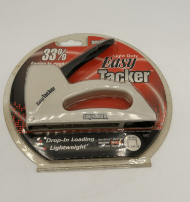Stapler Surebonder Light Tacker Staple Gun Lightweight Easier To Squeeze