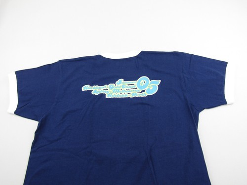 Big Day Out Summer 2005 Austrailia Tour T Shirt Mens Large Ringer Double-Side - Picture 9 of 9