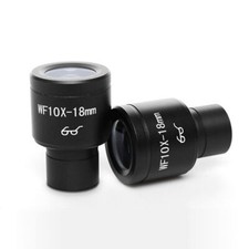 Wide Field 10X Eyepiece for Biological Microscope High Eye-point Diameter 23.2mm