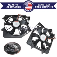 For Honda Accord Acura TLX L4 1.5L Radiator and AC Condenser Cooling Fan Assy