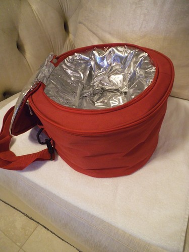 RED PORTABLE BBQ GRILL & COOLER BAG COMBO - CAMPING TAILGATING HIKING OUTDOORS - Picture 10 of 11