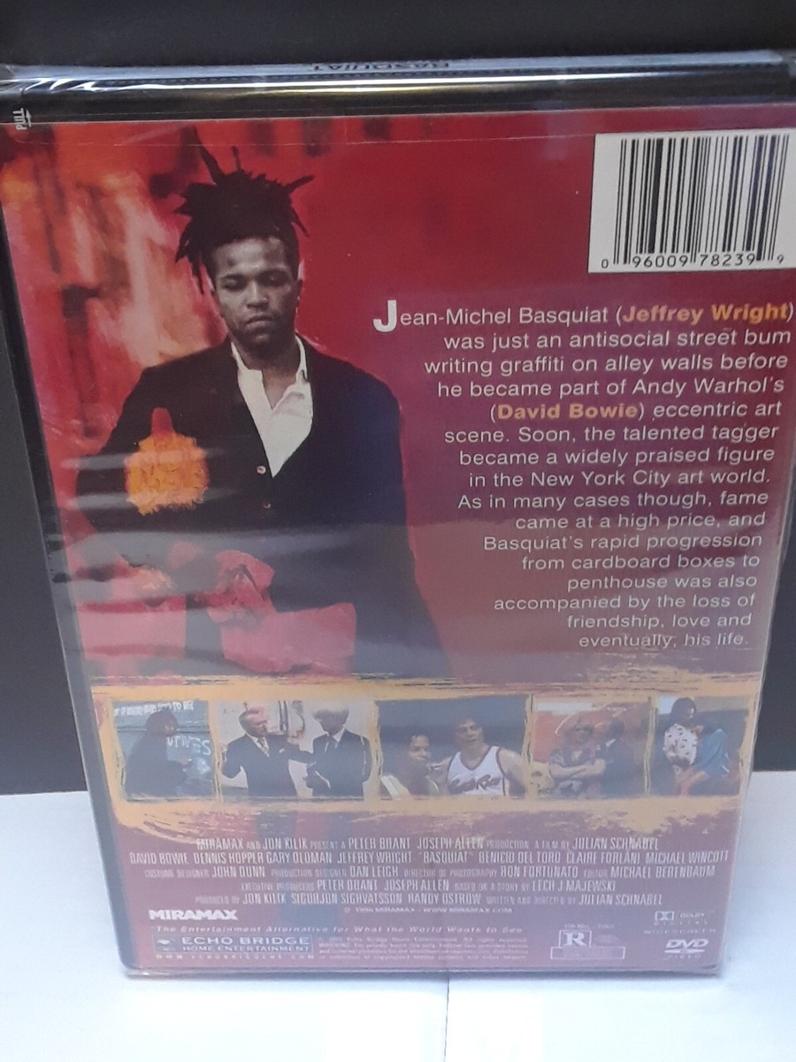 Basquiat, DVD Widescreen, David Bowie, Dennis Hopper, Del Toro