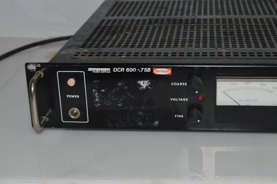 SORENSEN Power Supplies DCR 600-.75B 0-600V 0-.75A (AFF26) - Image 2 of 4