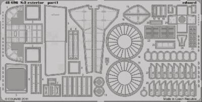 Eduard 48696 1:48 Lockheed S-3A/B Viking Exterieur