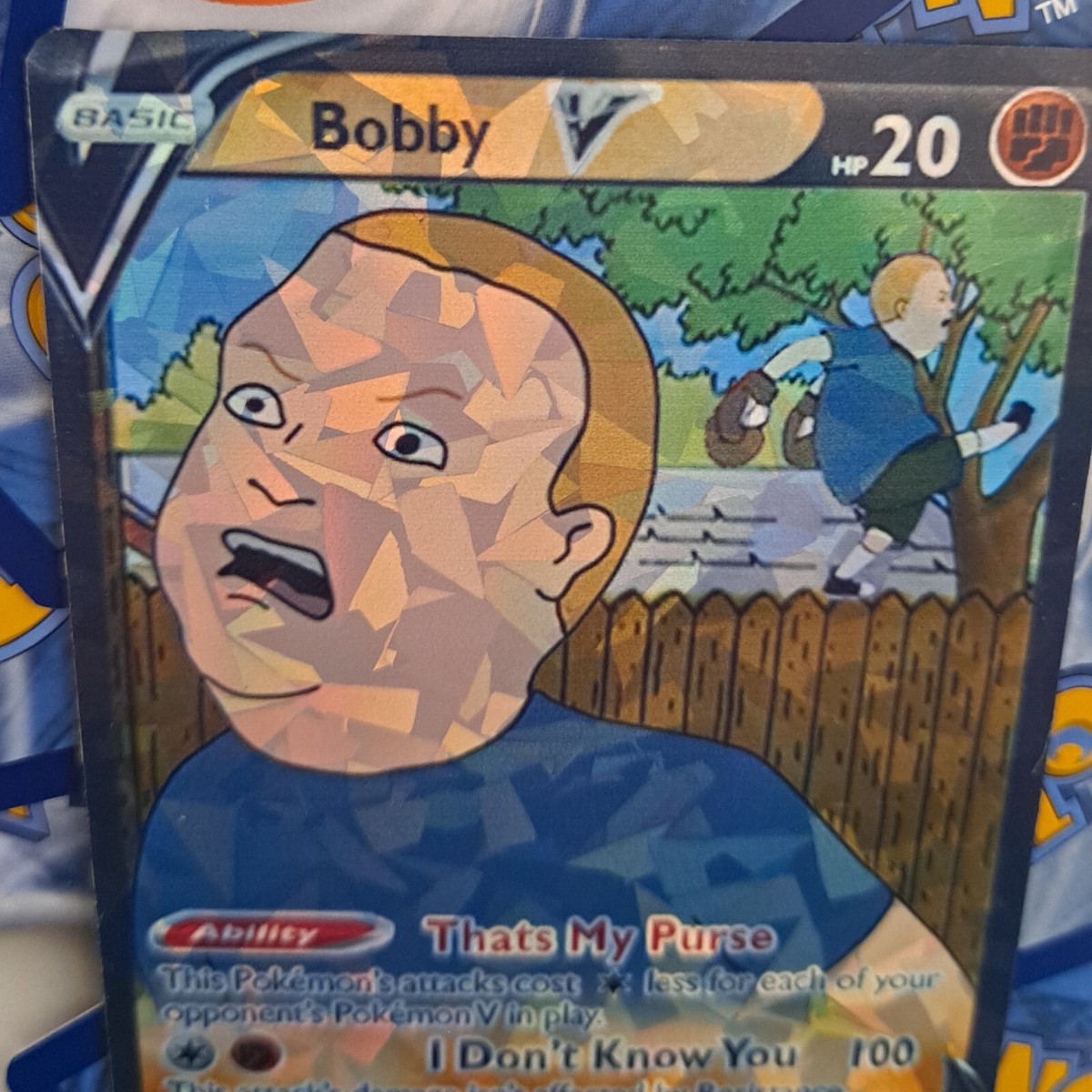Bobby Hill Pokemon Card