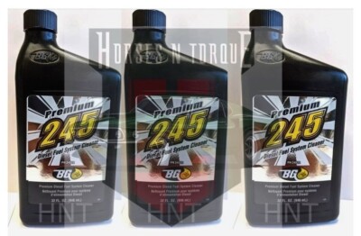 BG 245 Premium Diesel Fuel System Cleaner PN 24532 Quart 32 OZ. 3 PACK!!