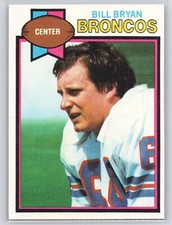 1979 Topps #363 Bill Bryan RC Rookie - Broncos - MINT