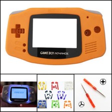Nintendo Game Boy Advance GBA Front Light Frontlight AGS-001 Full Kit Orange