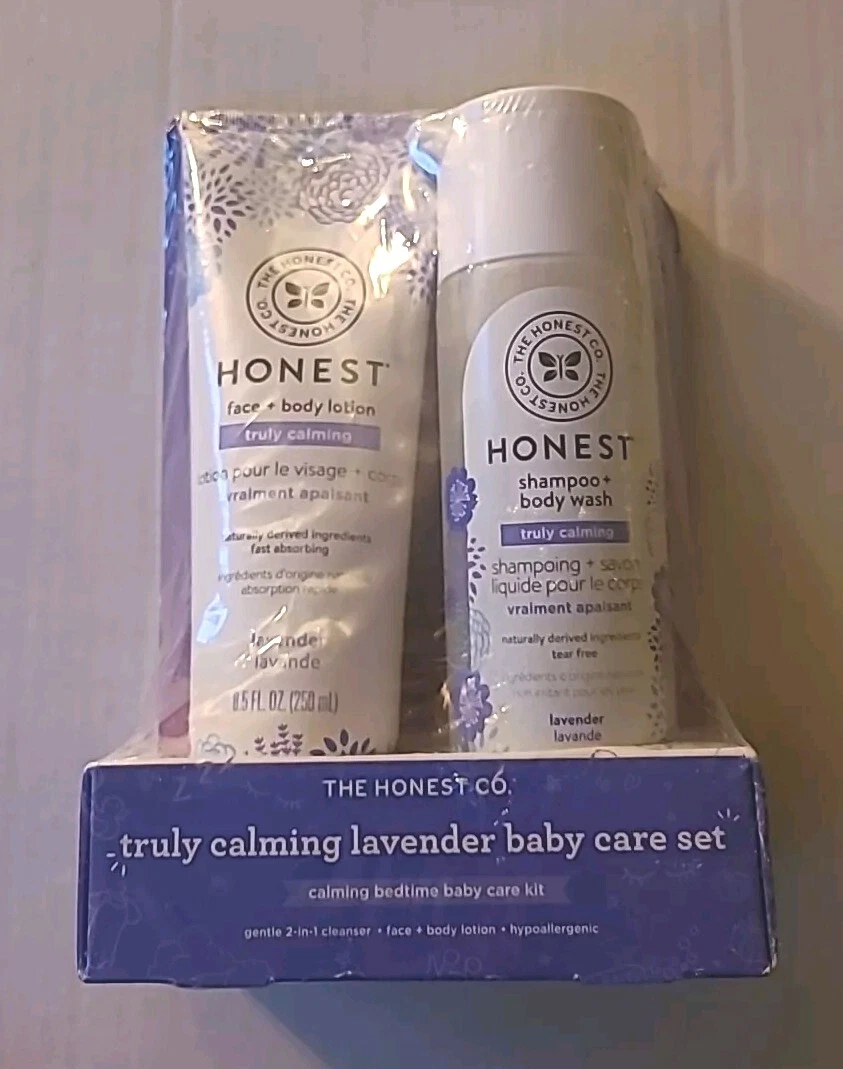 THE HONEST CO Dreamy Lavender Baby Care Set Shampoo+Body Wash Face+Lotion B1-G18
Opens in a new wind
