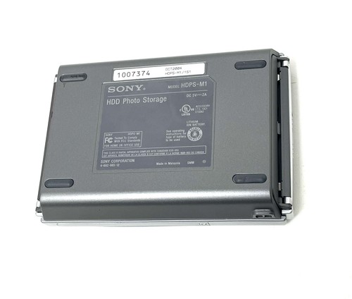 Vintage Sony 40GB HDD Photo Storage Unit HDPS-M1 - Unit Only - PARTS/REPAIR - Afbeelding 6 van 7