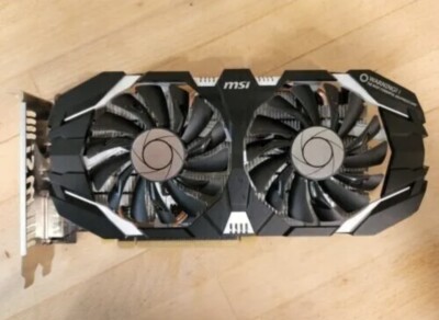 Tested GOOD MSI NVidia GeForce GTX 1060 OC 3GB PCie 3.0 Video Graphics Card GPU