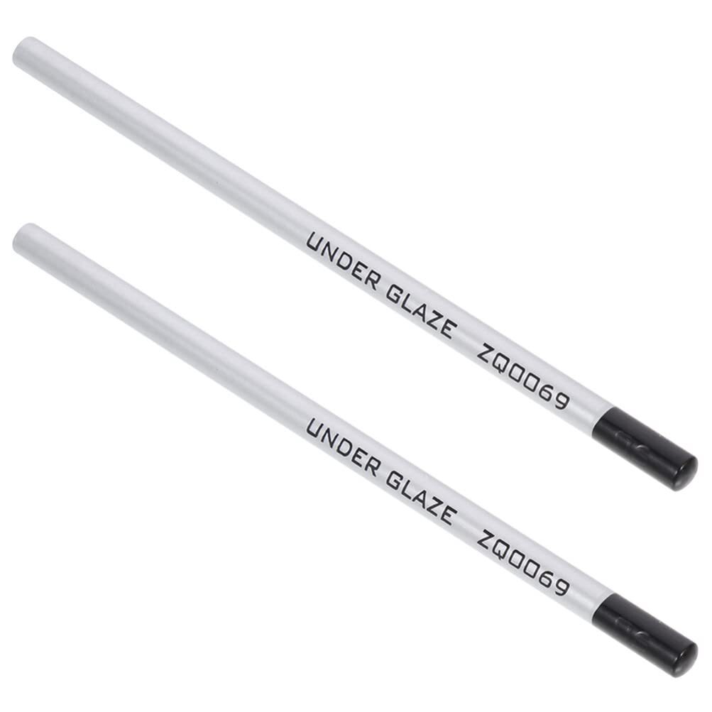 Underglaze Pencils for Decorating Black Precision Underglaze Pencils Ceramic ...-image