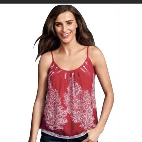 Cabi #162 Heart of Township Cami Tank Top Sz XS