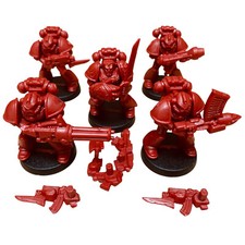 Mb Space Crusade Blood Angel Space Marine Squad Extra Weapons Games Workshop