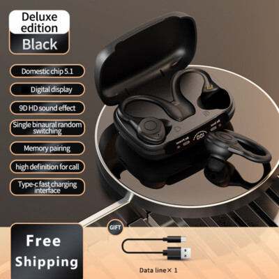 For iPhone 15/14 Max Bluetooth V5.3 Earhook Air Sports Waterproof Earbud Headset