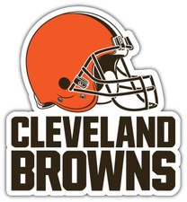 Cleveland Browns NFL Bumper Sticker Car Decal "SIZES''