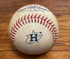 Yordan Alvarez Astros Game Used RBI WALK Baseball 7/29/2024 vs Pirates RBI #435