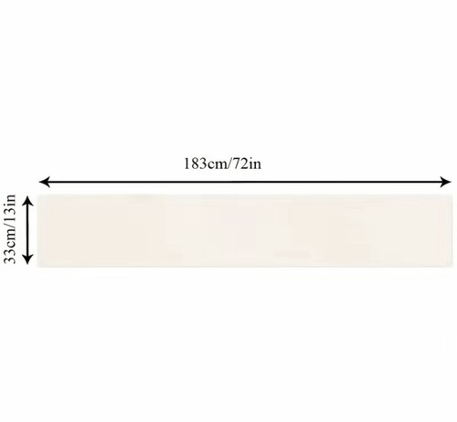 Tema fantasma corredor de mesa de lino de Halloween  - Imagen 2 de 6