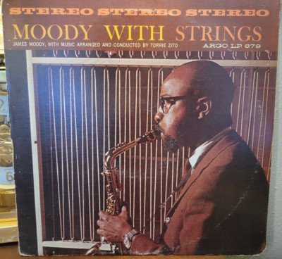 James Moody - Moody With Strings Rare Jazz Original Vinyl 1961 Grade A+/Like New