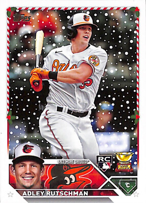 2023 Topps Holiday #H50 ADLEY RUTSCHMAN Baltimore Orioles