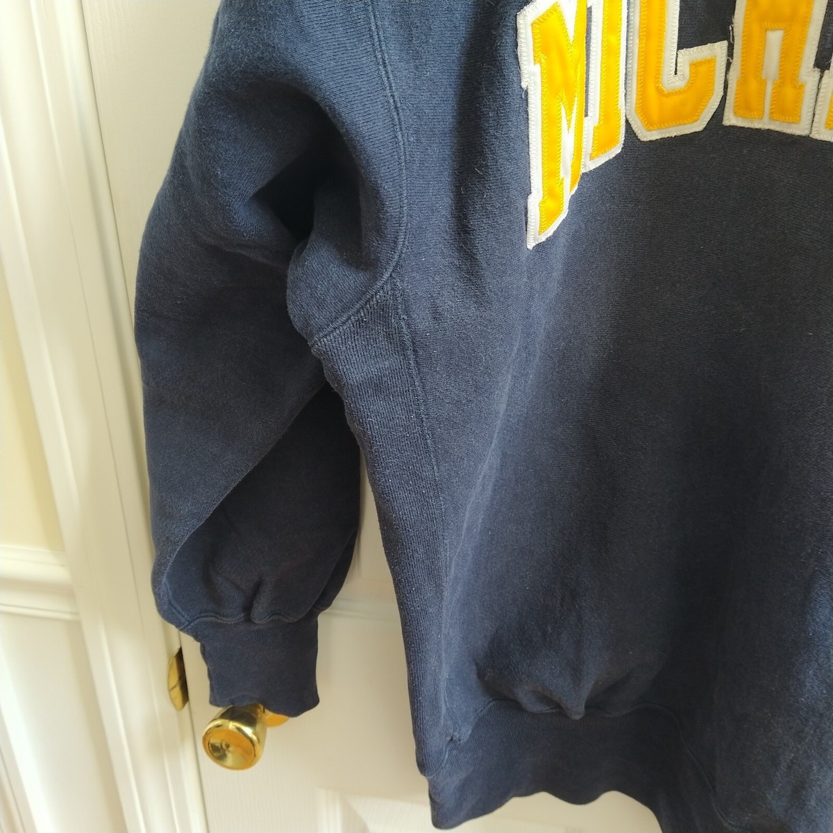 champion reverse weave XL USA製 Michigan Vintage 🔥 '90's Champion Michigan Reverse Weave Sweatshirt