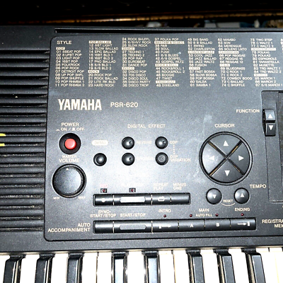 Rare Yamaha PSR 620 Keyboard. | eBay