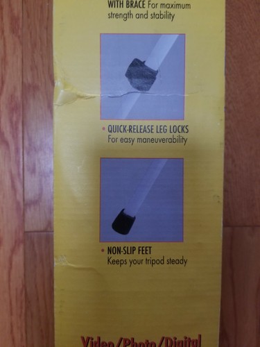 KODAK GEAR 54" TRIPOD FOR CAMERA OR VIDEO NEW IN BOX - Picture 4 of 11