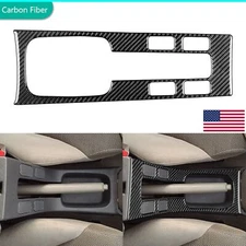 For Honda Civic 1996-2000 Real Carbon Fiber Center Console Handbrake Panel Cover