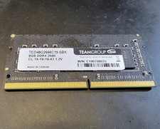 Team Group 8GB PC4-21300 2666mhz 19 19 19 43 ...