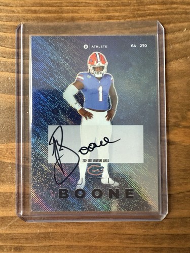 Justus Boone 2024 Onit Athlete Florida Gators Auto /270