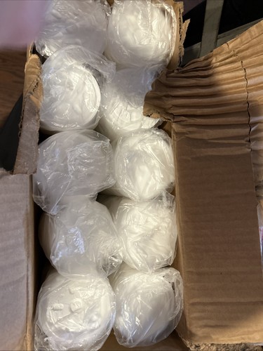 Brand New, Damaged Box DART Plastic Lids-6oz Hot/Cold Foam Cups Vented 1000 Lids - Picture 2 of 2
