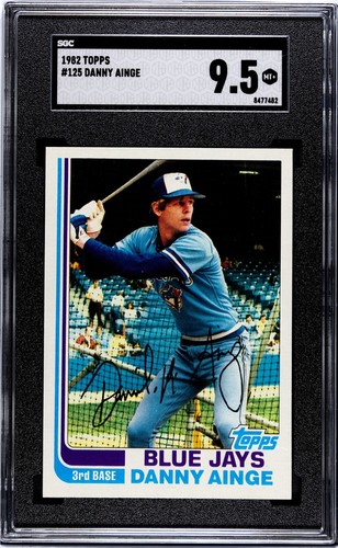 1982 Topps Danny Ainge #125 card