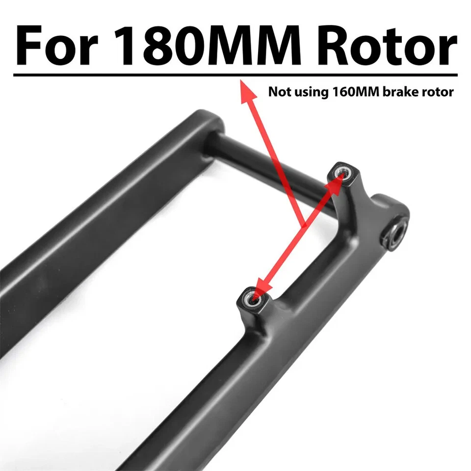 Carbon MTB Bicycle Fork 29er Boost 110*15mm Downhill Mountain Bike Rigid Fork - Image 4 of 4