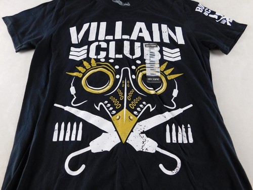The Villian Marty Scurll Wrestling Official T-Shirt NEW Wrestler AEW NJPW Small - Picture 2 of 3