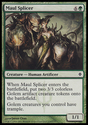 MTG 4x MAUL SPLICER - KNOCHENSPALTER - NPH - MAGIC
