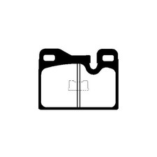 Plaquette de frein Porsche 928